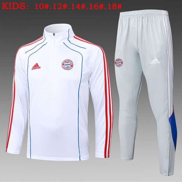 Ninos Sudadera De Training Bayern Munich 2025-2026 Blanco 5